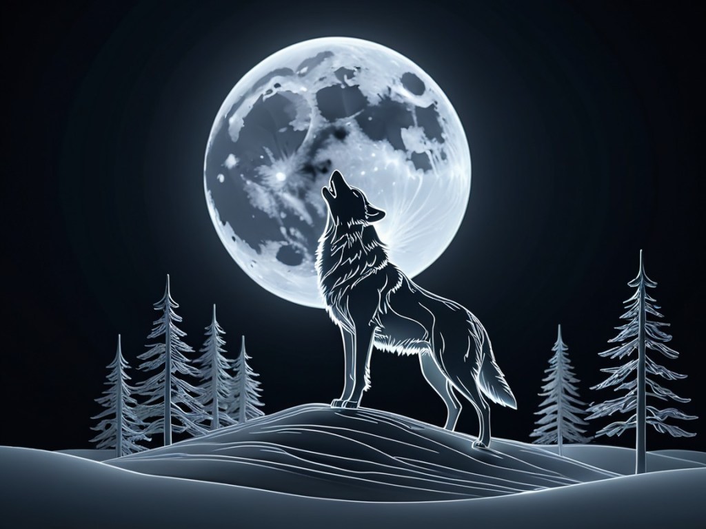 Howling wolf 